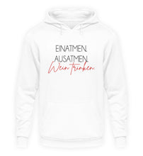 Lade das Bild in den Galerie-Viewer, EINATMEN AUSATMEN - HOODIE