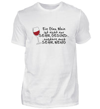 Lade das Bild in den Galerie-Viewer, WEIN IST GESUND - SHIRT HERREN