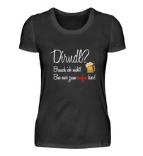 Lade das Bild in den Galerie-Viewer, NUR ZUM SAUFEN HIER - SHIRT DAMEN