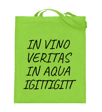 Lade das Bild in den Galerie-Viewer, IN VINO VERITAS - JUTEBEUTEL