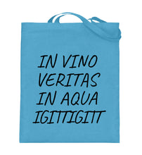 Lade das Bild in den Galerie-Viewer, IN VINO VERITAS - JUTEBEUTEL