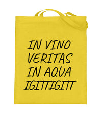 Lade das Bild in den Galerie-Viewer, IN VINO VERITAS - JUTEBEUTEL
