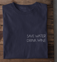 Lade das Bild in den Galerie-Viewer, SAVE WATER - SHIRT HERREN