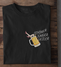 Lade das Bild in den Galerie-Viewer, SCHÖNER JÜNGER GEILER BIER - SHIRT HERREN