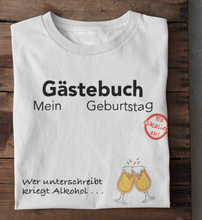 Lade das Bild in den Galerie-Viewer, GÄSTEBUCH BIER - SHIRT