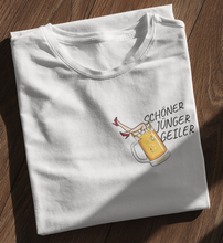 Lade das Bild in den Galerie-Viewer, SCHÖNER JÜNGER GEILER BIER - SHIRT DAMEN