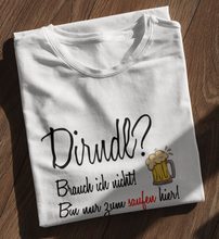 Lade das Bild in den Galerie-Viewer, NUR ZUM SAUFEN HIER - SHIRT DAMEN