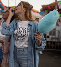 Lade das Bild in den Galerie-Viewer, MORE WINE MORE LIFE - SHIRT DAMEN