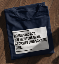 Lade das Bild in den Galerie-Viewer, BIER GEDICHT - SHIRT DAMEN