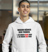 Lade das Bild in den Galerie-Viewer, BIER TRINKEN GRÜNDE - HOODIE
