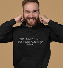 Lade das Bild in den Galerie-Viewer, BIER JAMMERT NICHT - HOODIE
