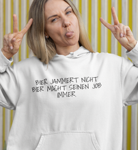 Lade das Bild in den Galerie-Viewer, BIER JAMMERT NICHT - HOODIE
