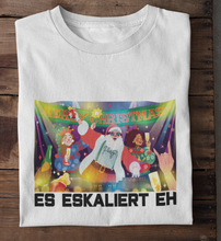 Lade das Bild in den Galerie-Viewer, ESKALIERT EH SANTA - SHIRT HERREN
