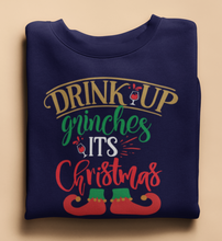 Lade das Bild in den Galerie-Viewer, GRINCHES CHRISTMAS WINE - SWEATSHIRT