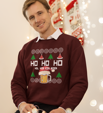 Lade das Bild in den Galerie-Viewer, HO HO HOL BIER - SWEATSHIRT