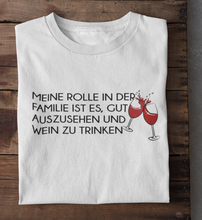 Lade das Bild in den Galerie-Viewer, GUT AUSSEHEN UND WEIN TRINKEN - SHIRT HERREN