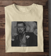 Lade das Bild in den Galerie-Viewer, WINE IS ALWAYS FINE - OVERSIZE SHIRT