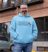 Lade das Bild in den Galerie-Viewer, GUT AUSSEHEN UND WEIN TRINKEN - HOODIE