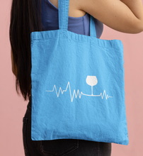 Lade das Bild in den Galerie-Viewer, HERZSCHLAG WEIN - JUTEBEUTEL