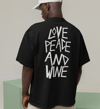 Lade das Bild in den Galerie-Viewer, LOVE PEACE WINE - OVERSIZE SHIRT