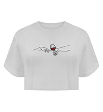 Lade das Bild in den Galerie-Viewer, MICHELANGELO WINE - ORGANIC CROP TOP
