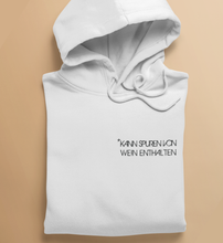 Lade das Bild in den Galerie-Viewer, KANN SPUREN VON WEIN ENTHALTEN - HOODIE