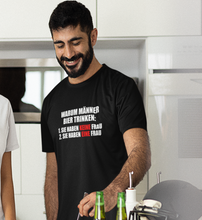 Lade das Bild in den Galerie-Viewer, BIER TRINKEN GRÜNDE - SHIRT HERREN