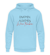 Lade das Bild in den Galerie-Viewer, EINATMEN AUSATMEN - HOODIE
