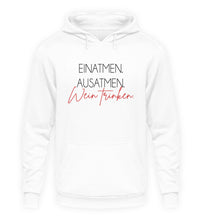 Lade das Bild in den Galerie-Viewer, EINATMEN AUSATMEN - HOODIE
