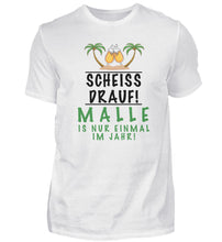 Lade das Bild in den Galerie-Viewer, MALLE IS NUR EINMAL IM JAHR - SHIRT HERREN
