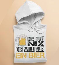 Lade das Bild in den Galerie-Viewer, DIE WILL NUR BIER - HOODIE
