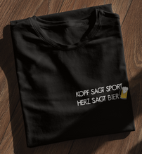 Lade das Bild in den Galerie-Viewer, KOPF SPORT HERZ BIER - SHIRT DAMEN
