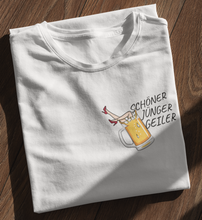 Lade das Bild in den Galerie-Viewer, SCHÖNER JÜNGER GEILER BIER - SHIRT DAMEN
