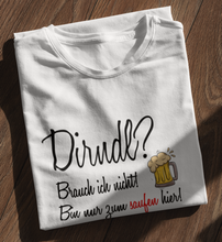 Lade das Bild in den Galerie-Viewer, NUR ZUM SAUFEN HIER - SHIRT DAMEN
