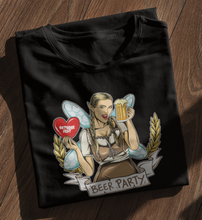 Lade das Bild in den Galerie-Viewer, BIERPARTY ELFE - SHIRT DAMEN
