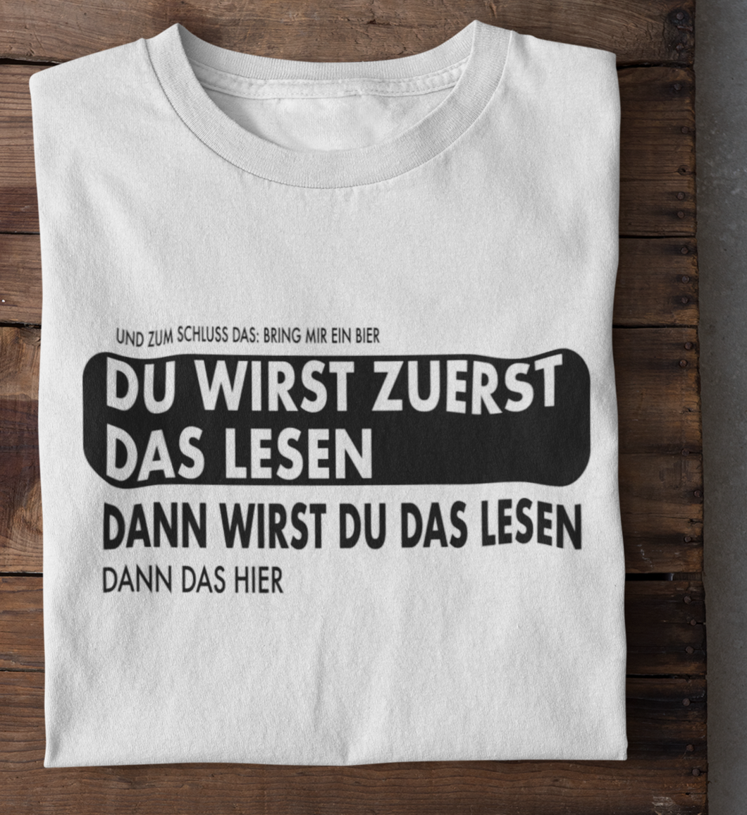 BRING MIR BIER - SHIRT HERREN