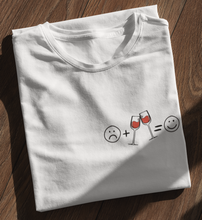 Lade das Bild in den Galerie-Viewer, SMILEY WEIN - SHIRT DAMEN
