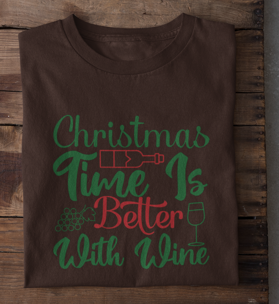 BETTER WITH WINE - SHIRT HERREN