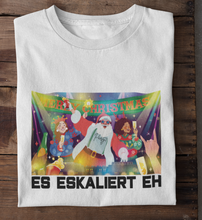 Lade das Bild in den Galerie-Viewer, ESKALIERT EH SANTA - SHIRT HERREN
