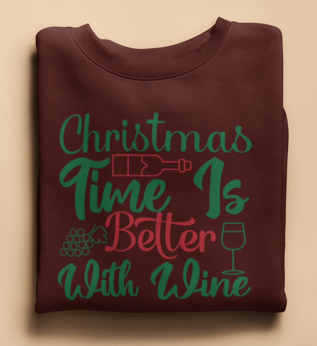 BETTER WITH WINE - SWEATSHIRT