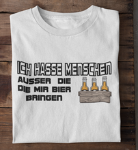 Lade das Bild in den Galerie-Viewer, ICH HASSE MENSCHEN - SHIRT HERREN
