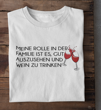 Lade das Bild in den Galerie-Viewer, GUT AUSSEHEN UND WEIN TRINKEN - SHIRT HERREN
