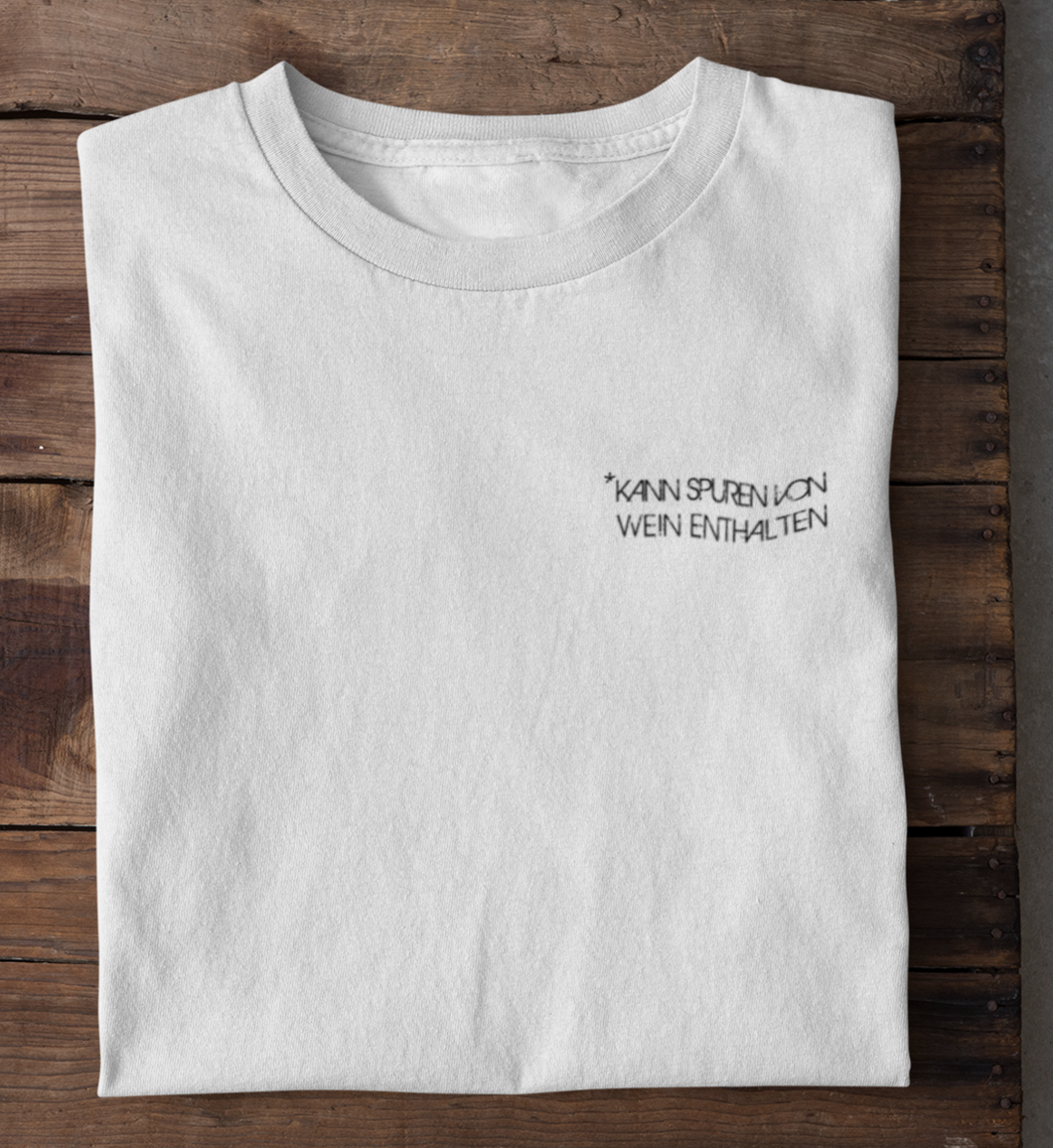 KANN SPUREN VON WEIN ENTHALTEN - SHIRT HERREN