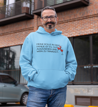 Lade das Bild in den Galerie-Viewer, GUT AUSSEHEN UND WEIN TRINKEN - HOODIE
