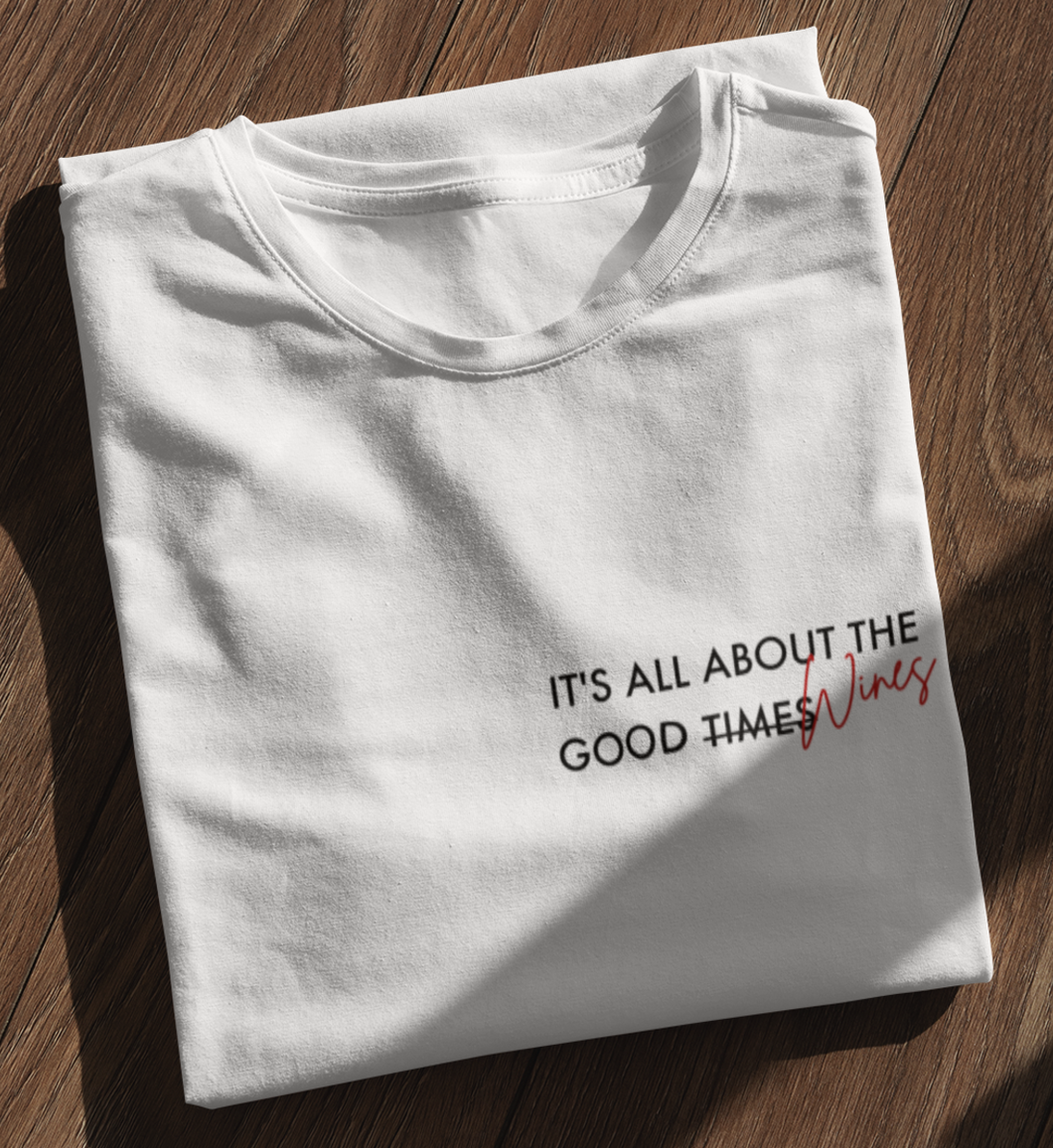 GOOD WINES - SHIRT DAMEN