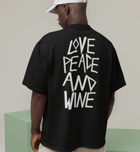 Lade das Bild in den Galerie-Viewer, LOVE PEACE WINE - OVERSIZE SHIRT
